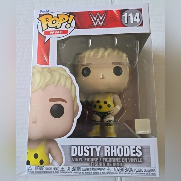 Funko Pop! WWE #114 Dusty Rhodes Vinyl Figure - Picture 1 of 7